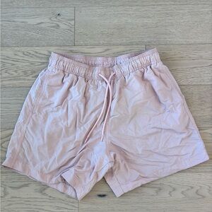 H&M Soft Pink Mesh Swim Shorts